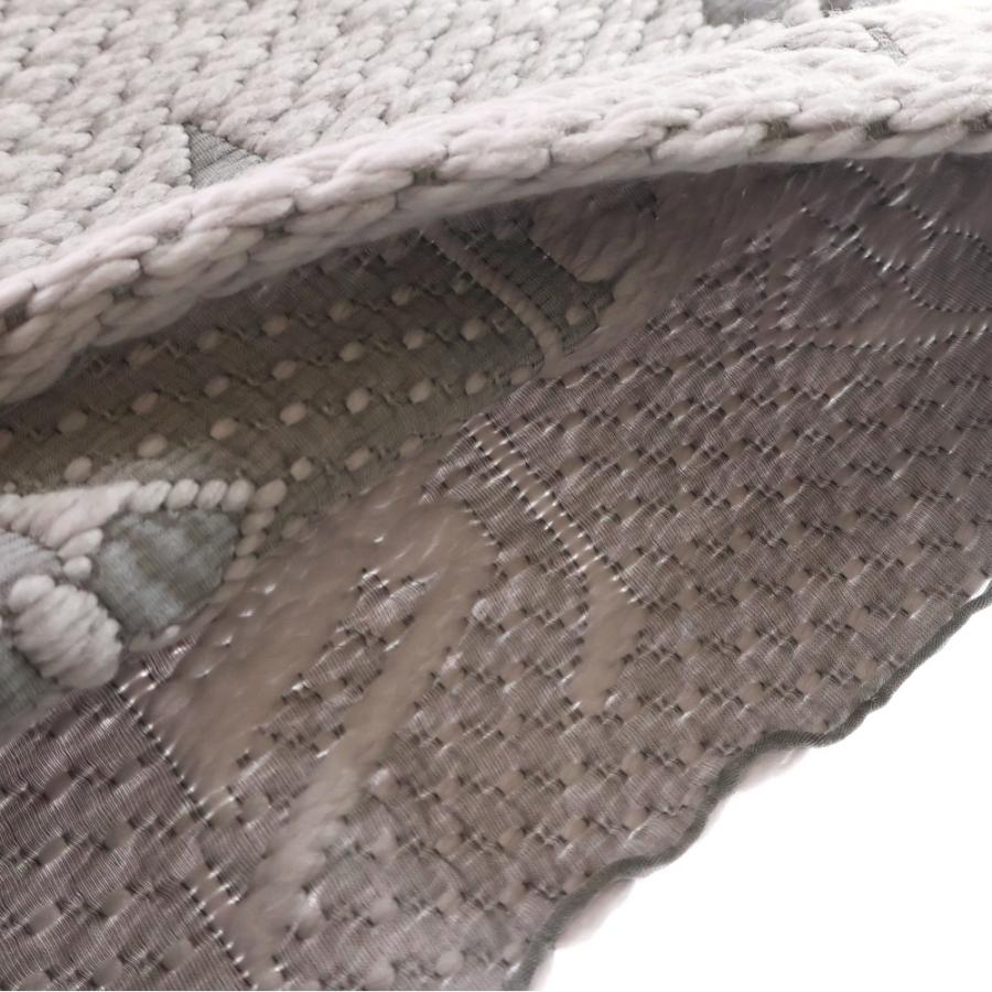 LOUIS VUITTON ルイヴィトン エシャルプ ロゴマニア グリペルル フリンジマフラー ライトパープル M74742_4