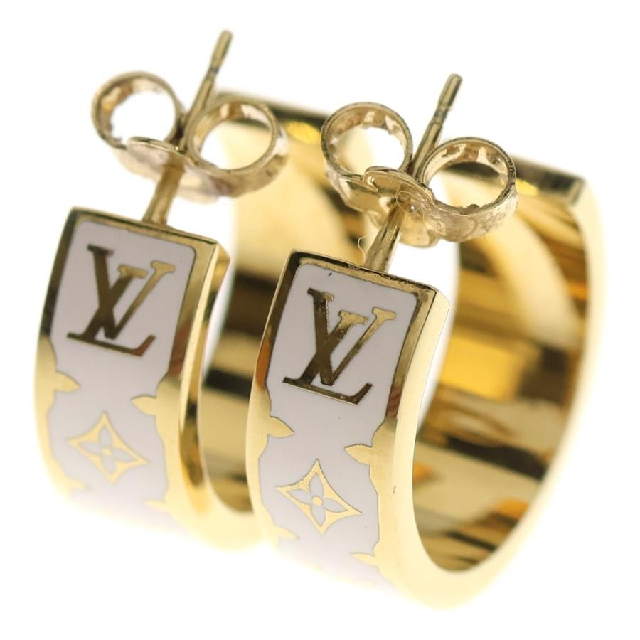 LOUIS VUITTON（ルイ・ヴィトン） ピアス・ナノ グラム エナメル