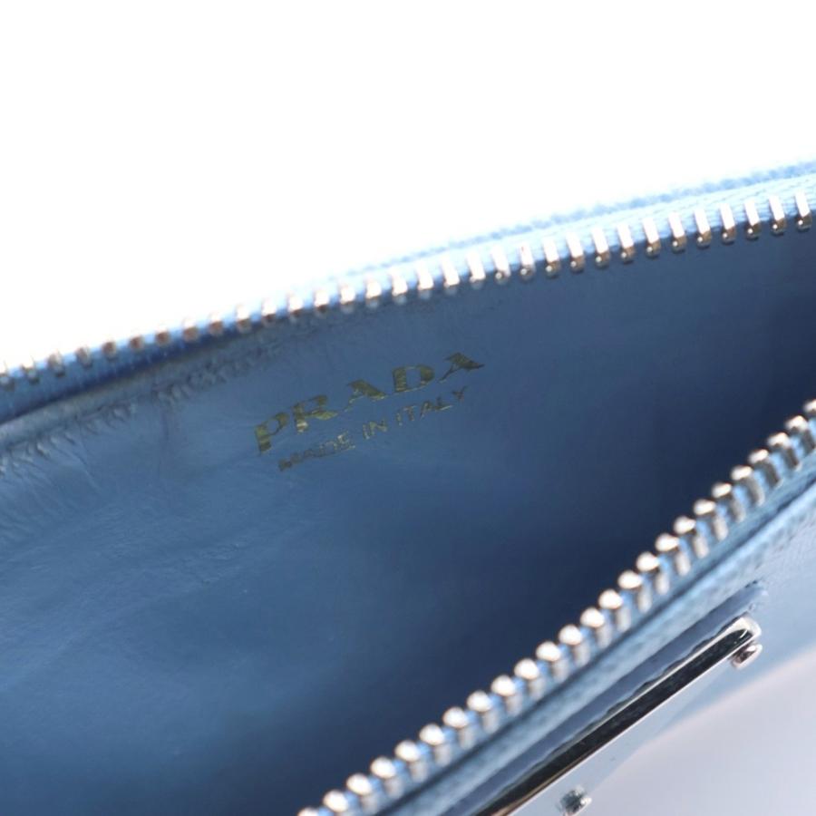 PRADA（プラダ） サフィアーノトライアングル カードケース