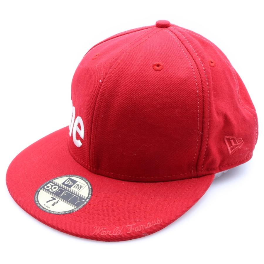 Supreme ニューエラコラボキャップ　赤 中古・古着通販】SUPREME (シュプリーム) New Era (ニューエラ) ツノ S