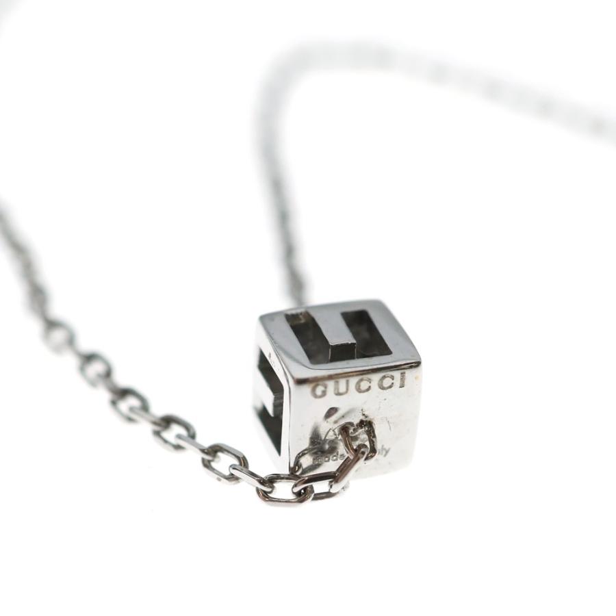 GUCCI（グッチ） Gキューブ ブレスレット Au750 K18 WG ホワイト