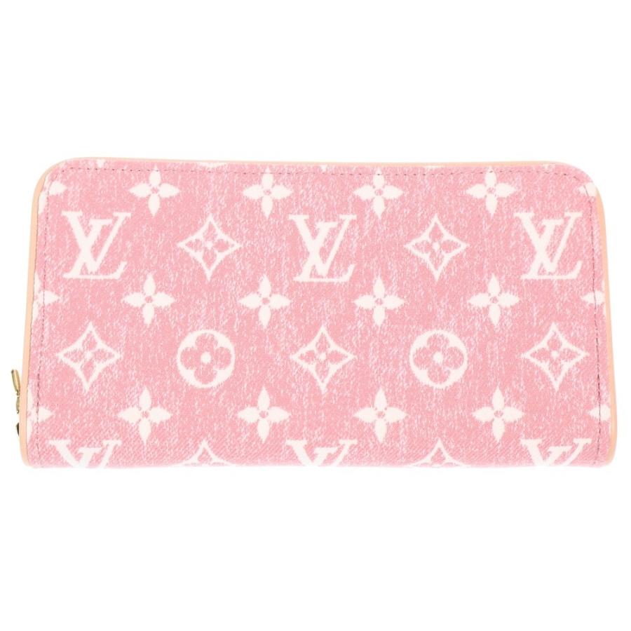 レ*オ様 【美品】LOUIS VUITTON ジャガードジッピーウォレット 長財 LOUIS VUITTON（ルイ・ヴィトン） ジャガードデニム ジッピー
