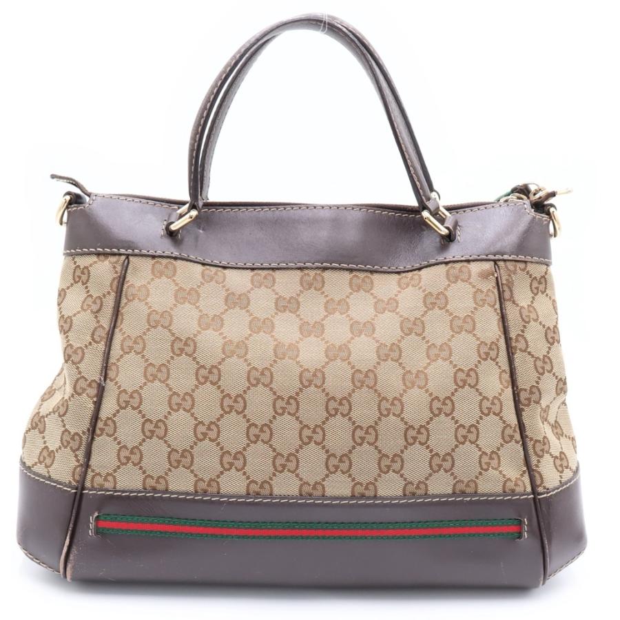 GUCCI（グッチ） GGキャンバス メイフェア レザー 2WAY ハンド 