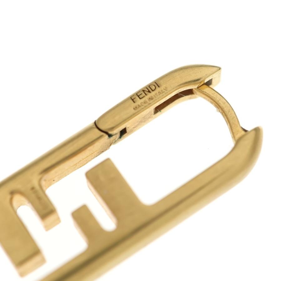FENDI（フェンディ） オーロック FFロゴ シングルピアス 片耳 ゴールド