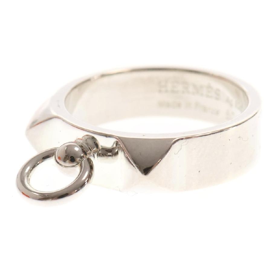 エルメス コリエドシアン リング 50号 HERMES 指輪 シルバー925 HERMES（エルメス） コリエドシアン リング SV925 #50 指輪 シルバー