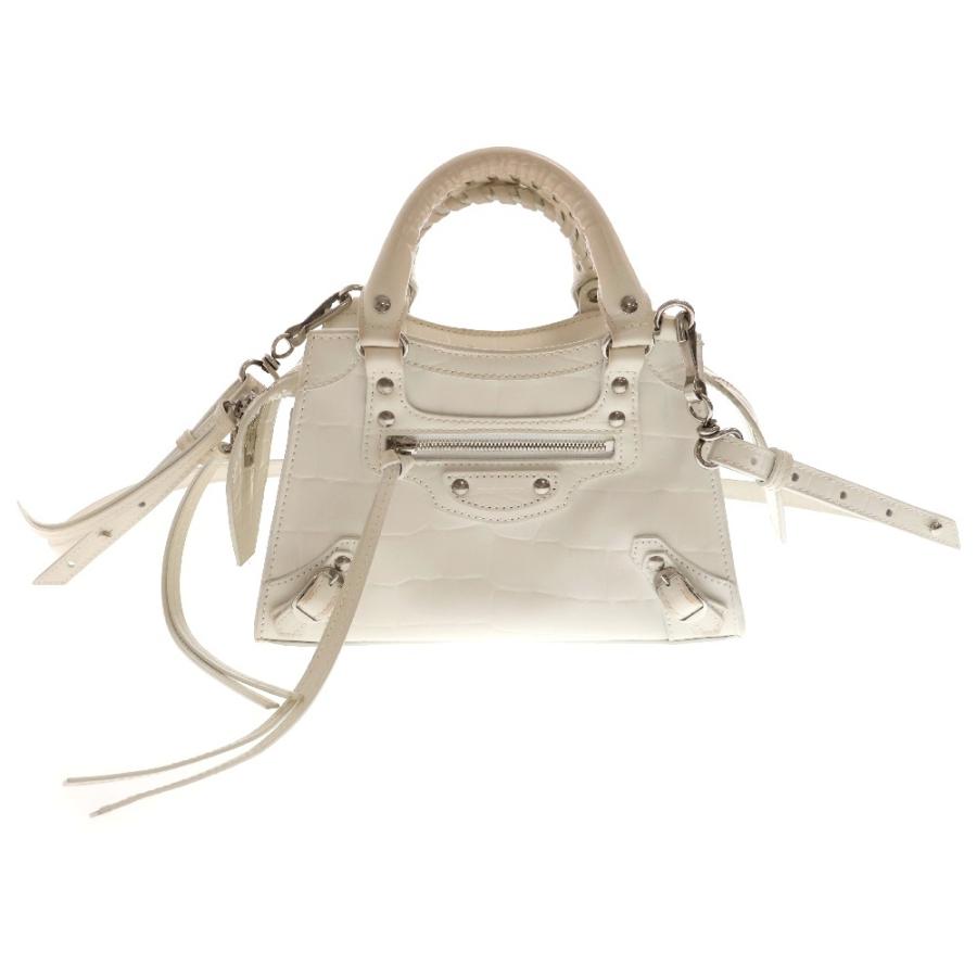 BALENCIAGA バレンシアガ ネオクラシックミニ 2way ホワイト BALENCIAGA バレンシアガ ネオクラシックミニ 2way ホワイト