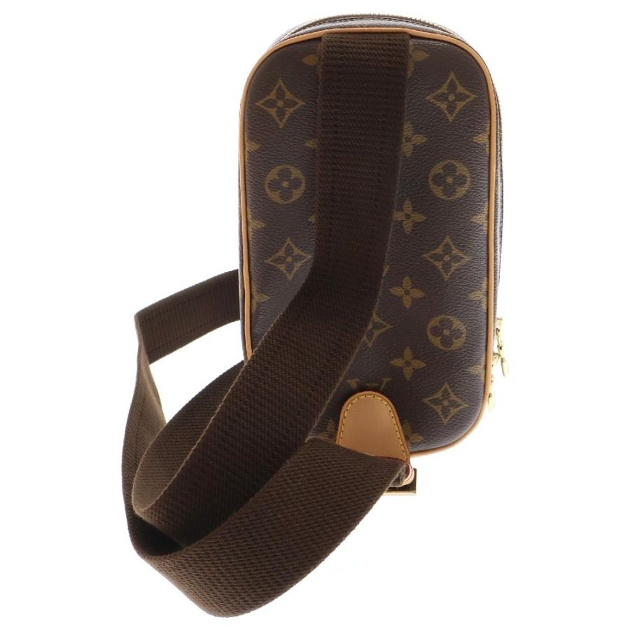 美品 ルイヴィトン モノグラム ポシェットガンジュ ショルダー バッグ ポーチ LOUIS VUITTON（ルイ・ヴィトン） モノグラム ポシェットガンジュ