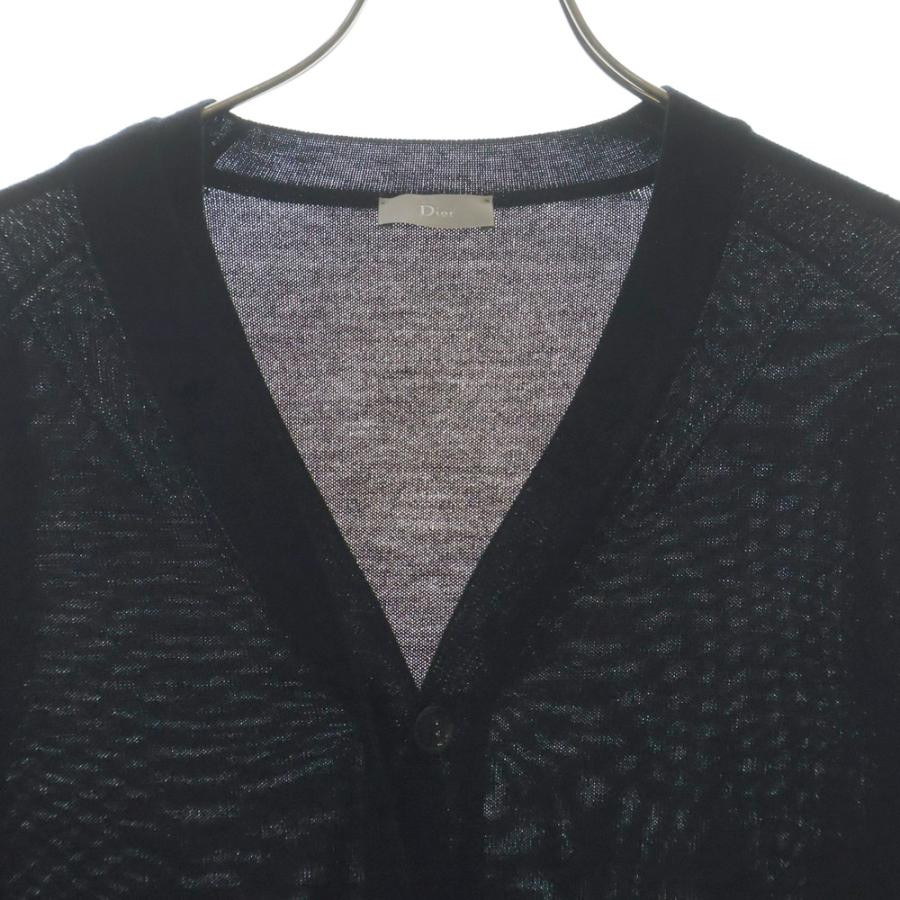 Dior HOMME ディオールオム デザイン ニット カーディガン クリス期