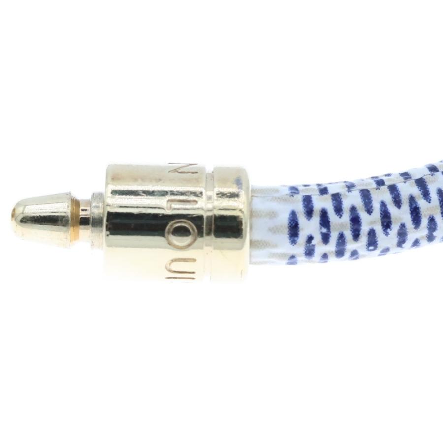 美品ルイヴィトンブレスレットダミエアズールキープイットゴールド金具