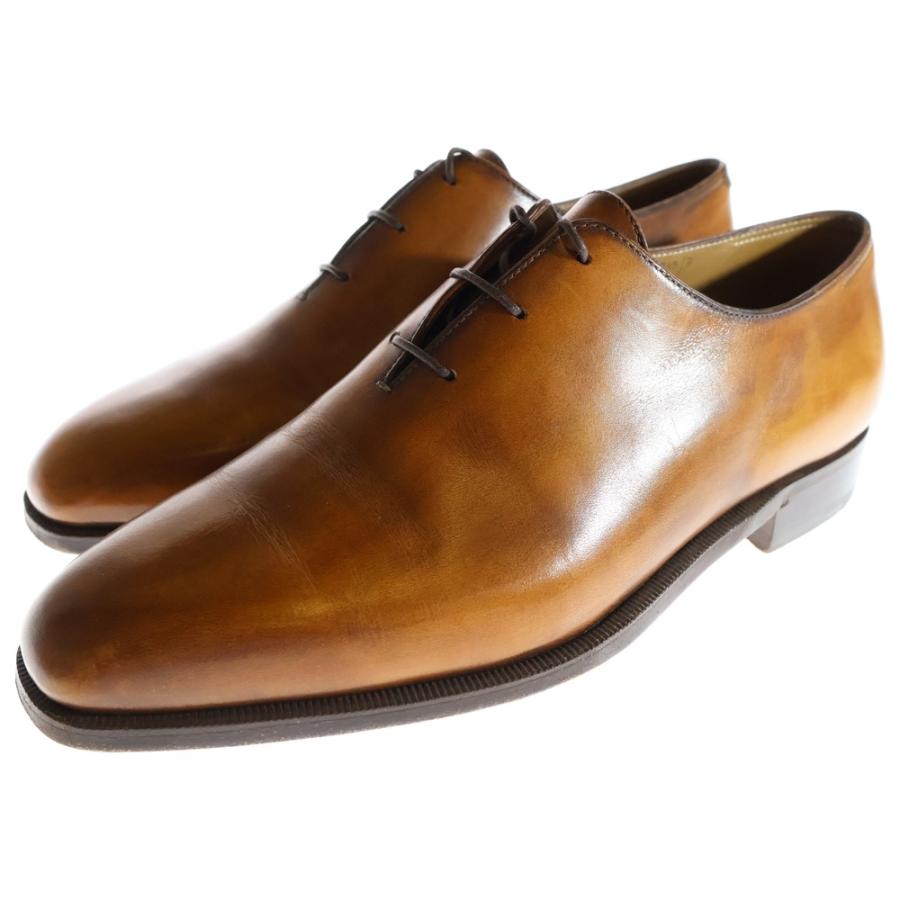 Berluti ベルルッティ アレッサンドロ ホールカット レースアップ ドレス ビジネスシューズ ブラウン_1