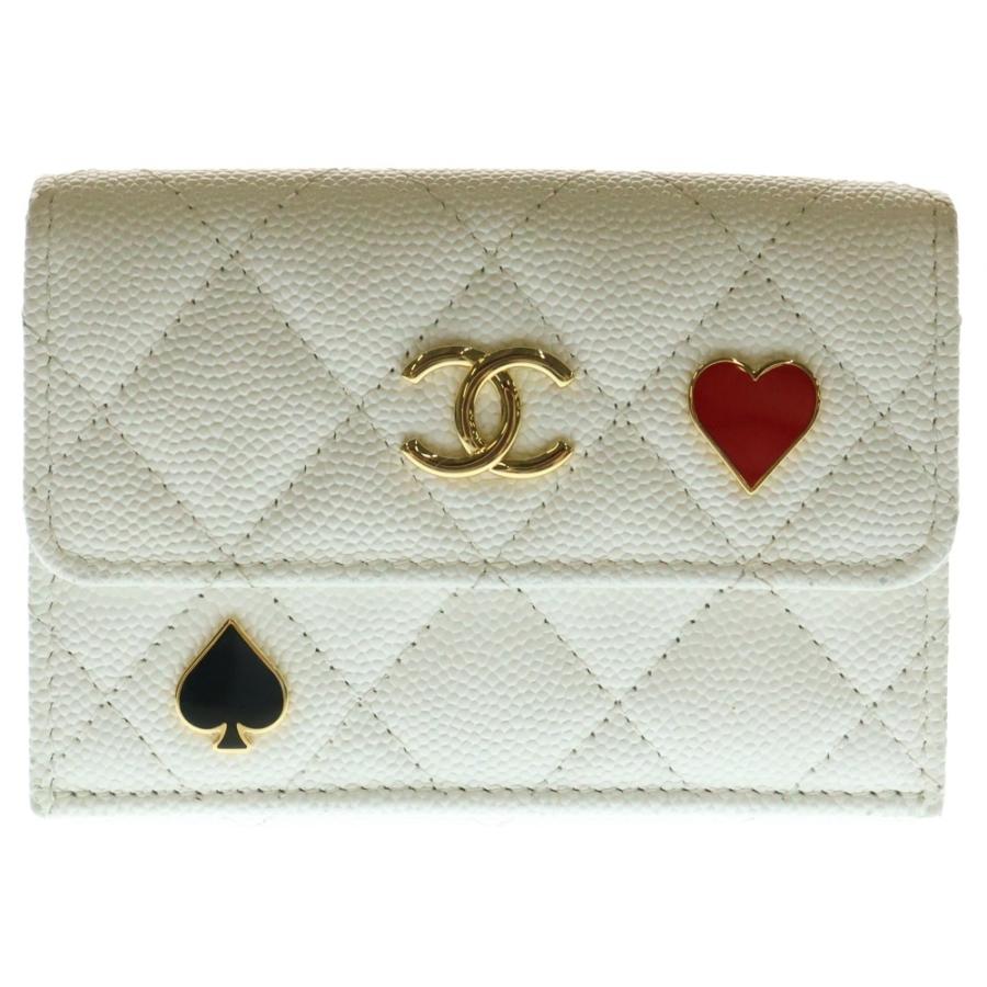 CHANEL（シャネル） マトラッセ スモール フラップウォレット 三つ折り