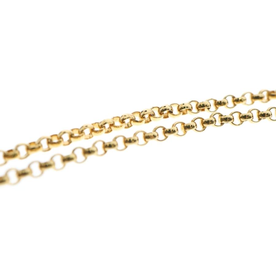 LOUIS VUITTON ルイヴィトン コリエ LVアイコニックインフィニティドット ネックレス ペンダント チェーン ゴールド GP M01079_2