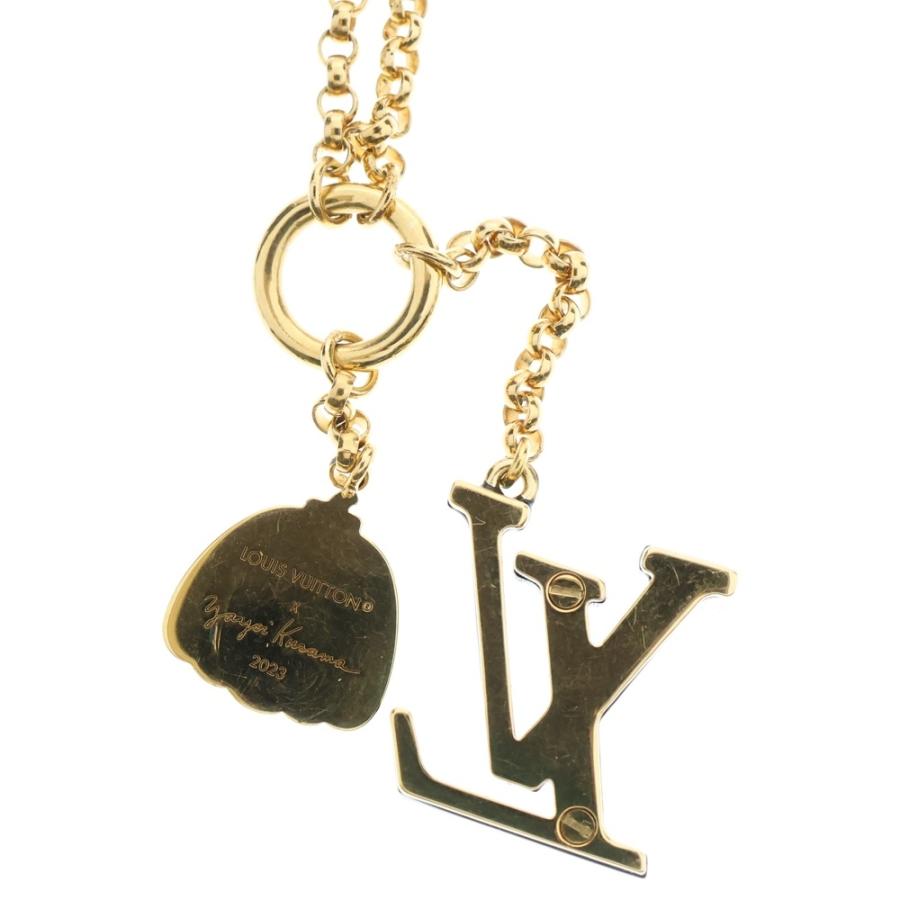 LOUIS VUITTON ルイヴィトン コリエ LVアイコニックインフィニティドット ネックレス ペンダント チェーン ゴールド GP M01079_3