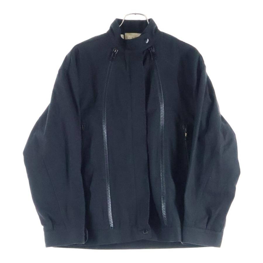 GUCCI（グッチ） 22SS フロント ダブルジップ デザイン スタンドカラー