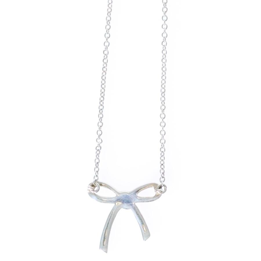 TIFFANY&Co ティファニー トリプルリボン ネックレス ペンダント