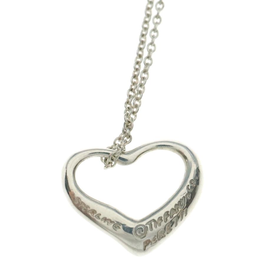 TIFFANY&Co ティファニー オープンハート ネックレス ペンダント  