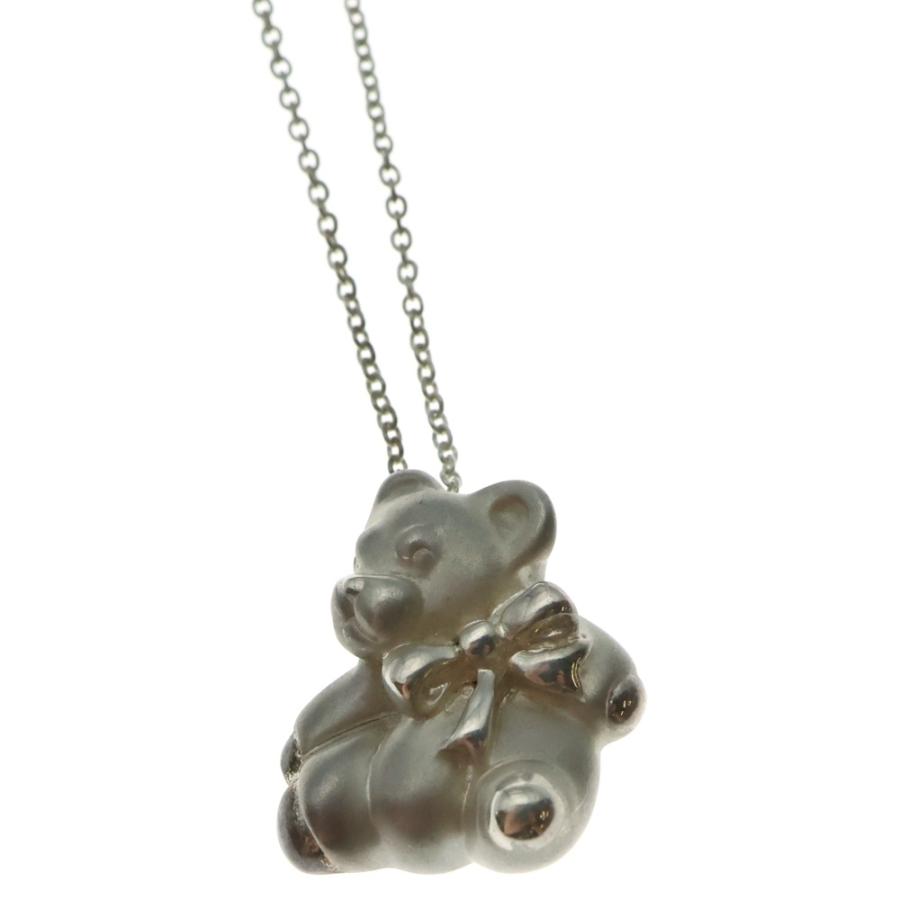 TIFFANY&Co ティファニー テディベア ネックレス ペンダント チェーン