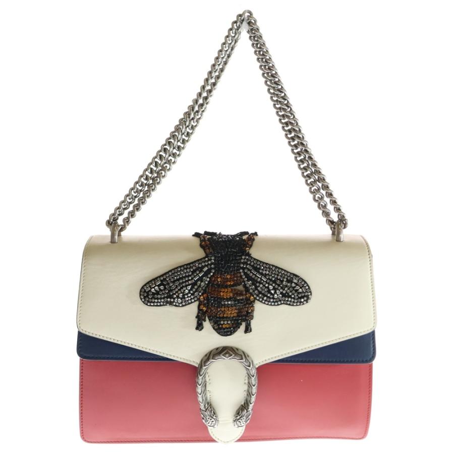 GUCCI（グッチ） ディオニュソス クリスタルビー アップリケ チェーン