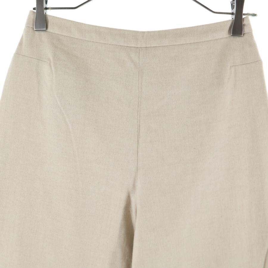LOEWE（ロエベ） カシミヤ混 ウール テーパード スラックスパンツ