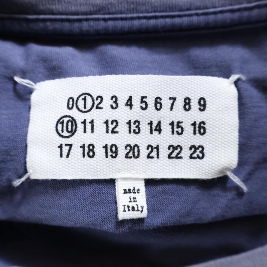 Maison Margiela 0 メゾンマルジェラ カレッジロゴ Tシャツ パープル