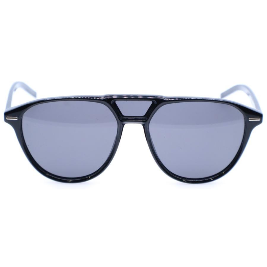 Christian Dior クリスチャンディオール ディオール オム ラウンドサングラス メガネ ブラックフレーム ブラックレンズ 8072K Christian Dior（クリスチャン・ディオール） ディオール オム