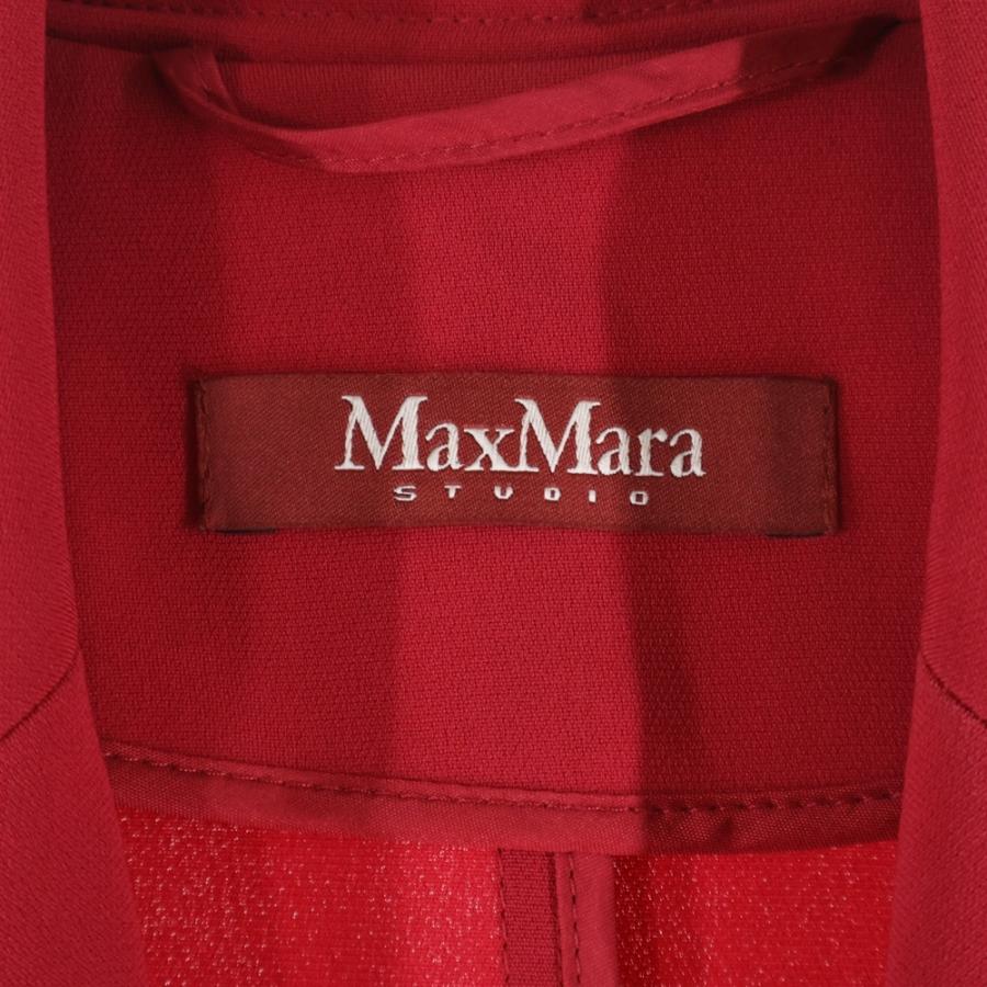 Max Mara（マックスマーラ） トリアセテート テーラードカラー ガウン  
