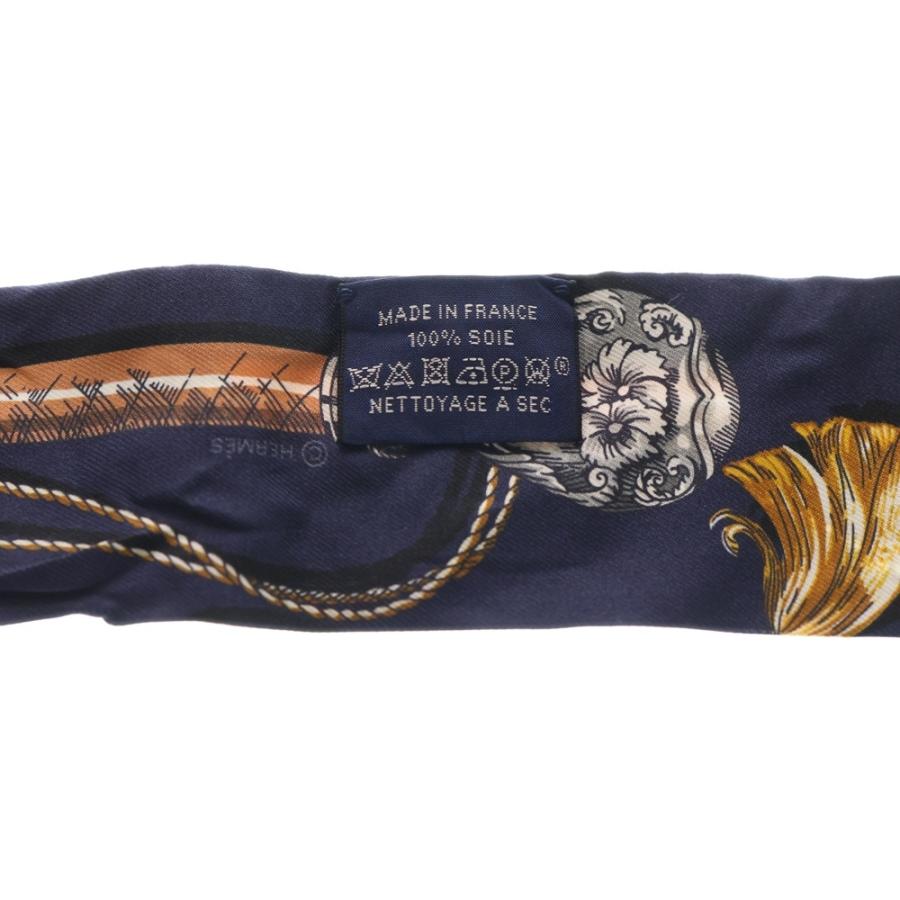 HERMES（エルメス） CAVALCADES 騎馬行進 ツイリー シルクスカーフ