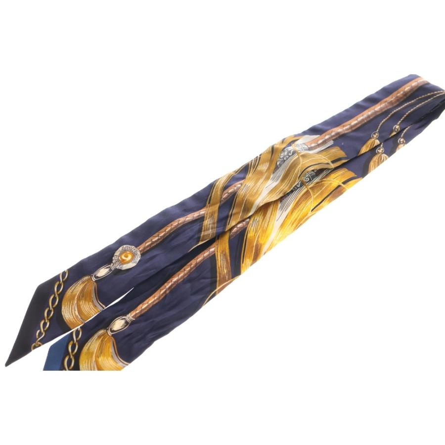 HERMES（エルメス） CAVALCADES 騎馬行進 ツイリー シルクスカーフ