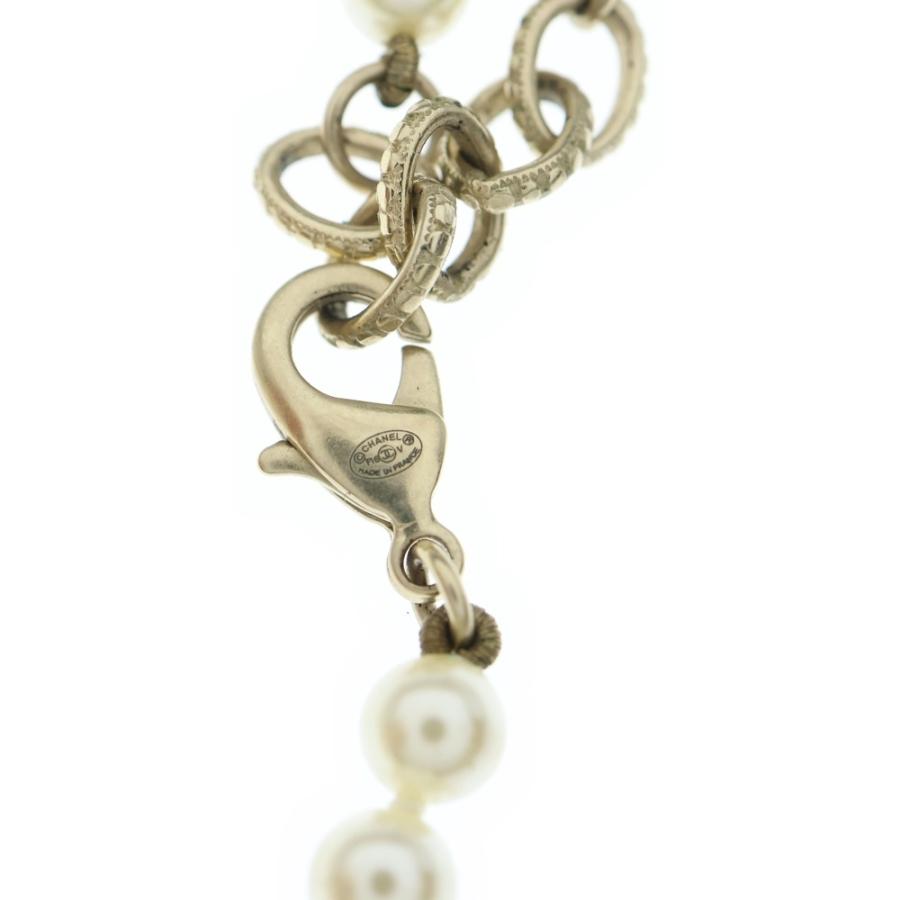 CHANEL（シャネル） ココマーク ロングパールネックレス フェイク