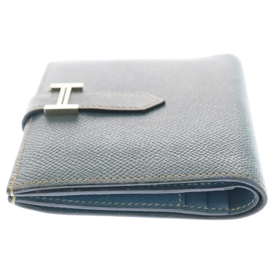 HERMES（エルメス） ベアンコンパクト ブルージーン エプソン