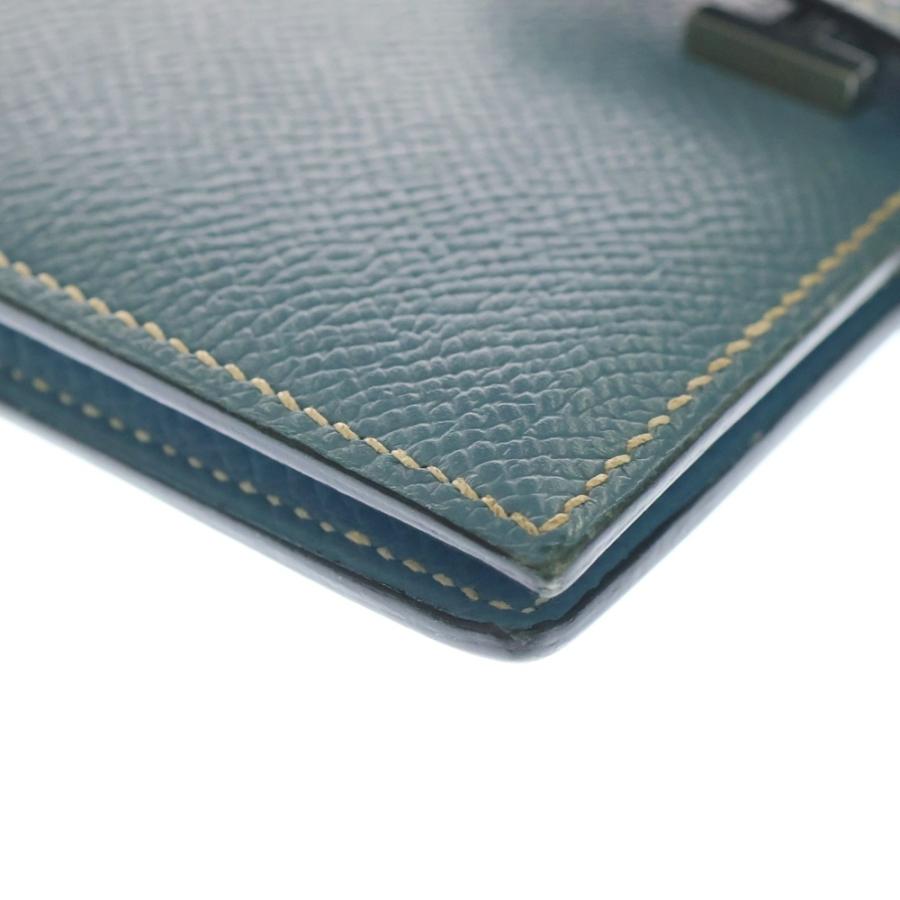 HERMES（エルメス） ベアンコンパクト ブルージーン エプソン
