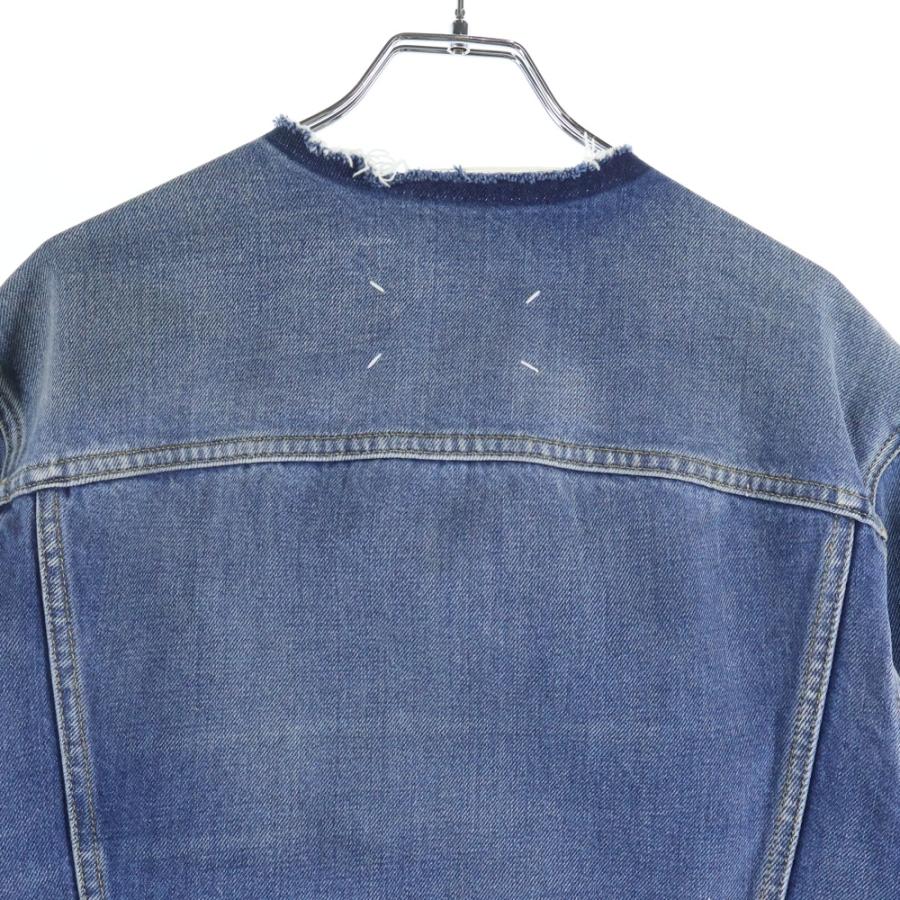 メゾンマルタンマルジェラ カラーレス ノーカラー ウォッシュ加工 4