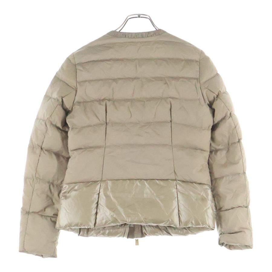 美品✨タトラス　ブレヴァ　ノーカラー ダウンジャケット ベージュ 03 TATRAS（タトラス） BREVA ブレヴァ ノーカラー ジップアップ ダウン