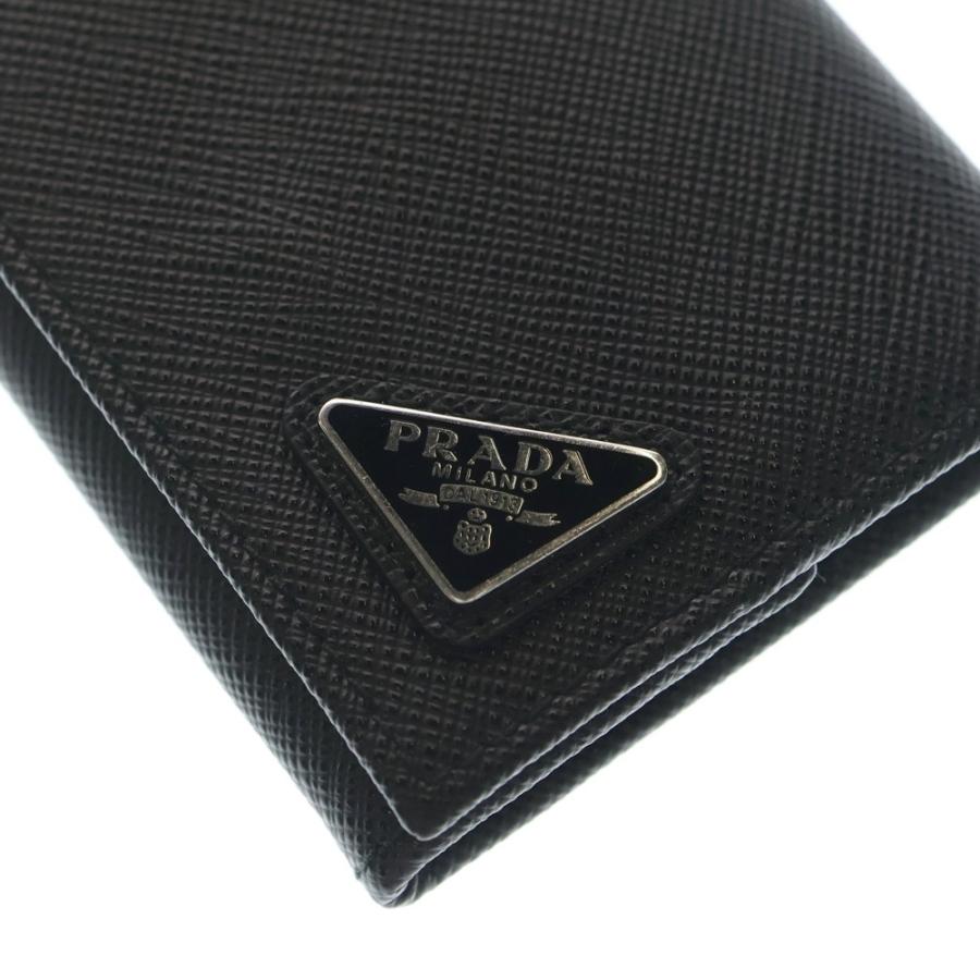 PRADA（プラダ） サフィアーノ トライアングルレザー コインケース