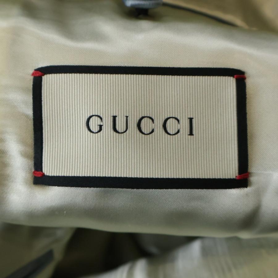 GUCCI（グッチ） テーラードジャケット ブラック ウール/シルク 606237 