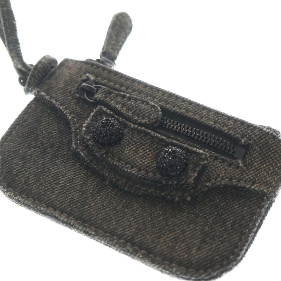 BALENCIAGA（バレンシアガ） ルカゴール パスケース ブラック デニム