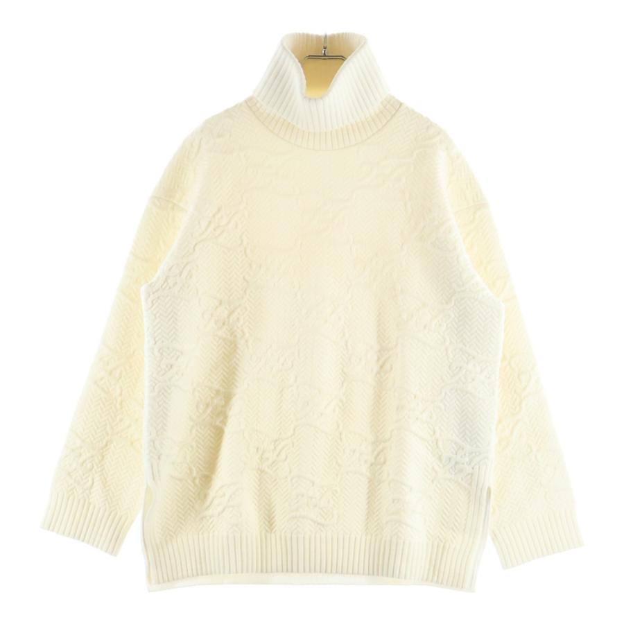 FENDI セーター　ニット FENDI（フェンディ） 21AW カリグラフィーロゴ ズッカニットセーター