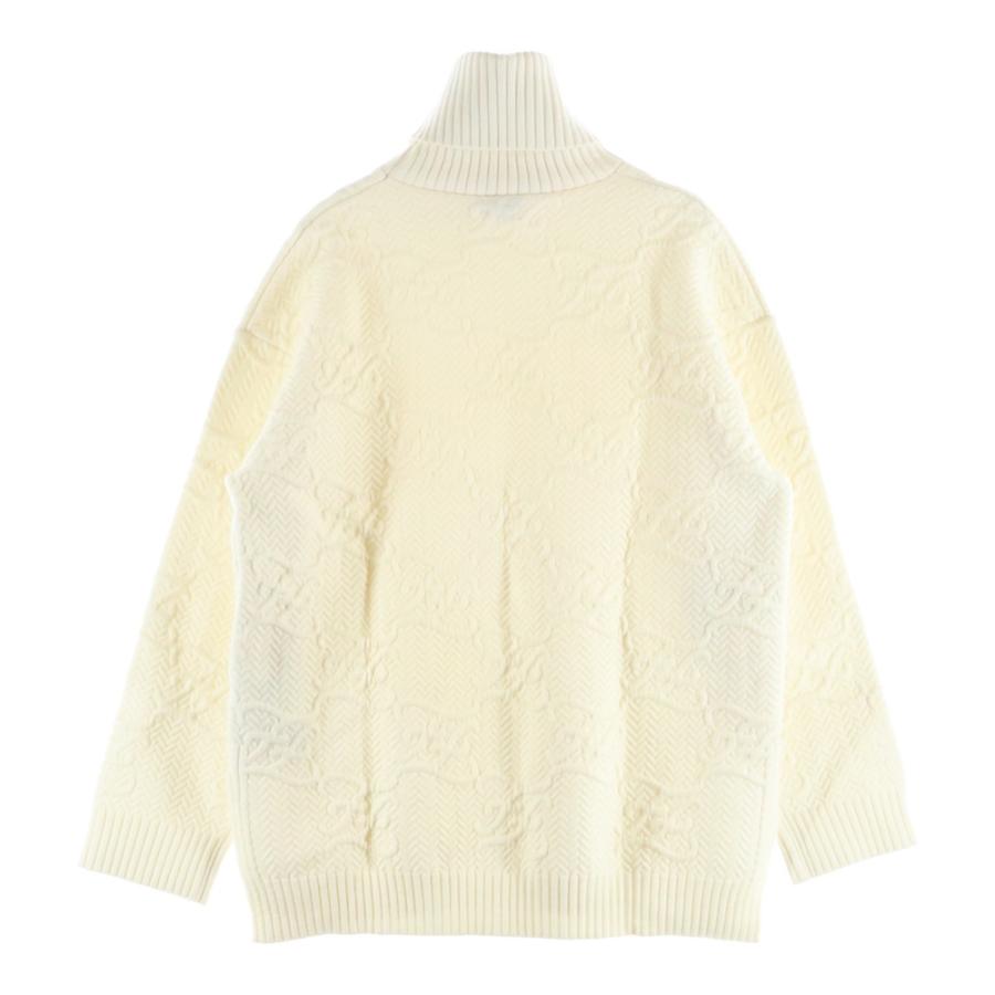 FENDI（フェンディ） 21AW カリグラフィーロゴ ズッカニットセーター