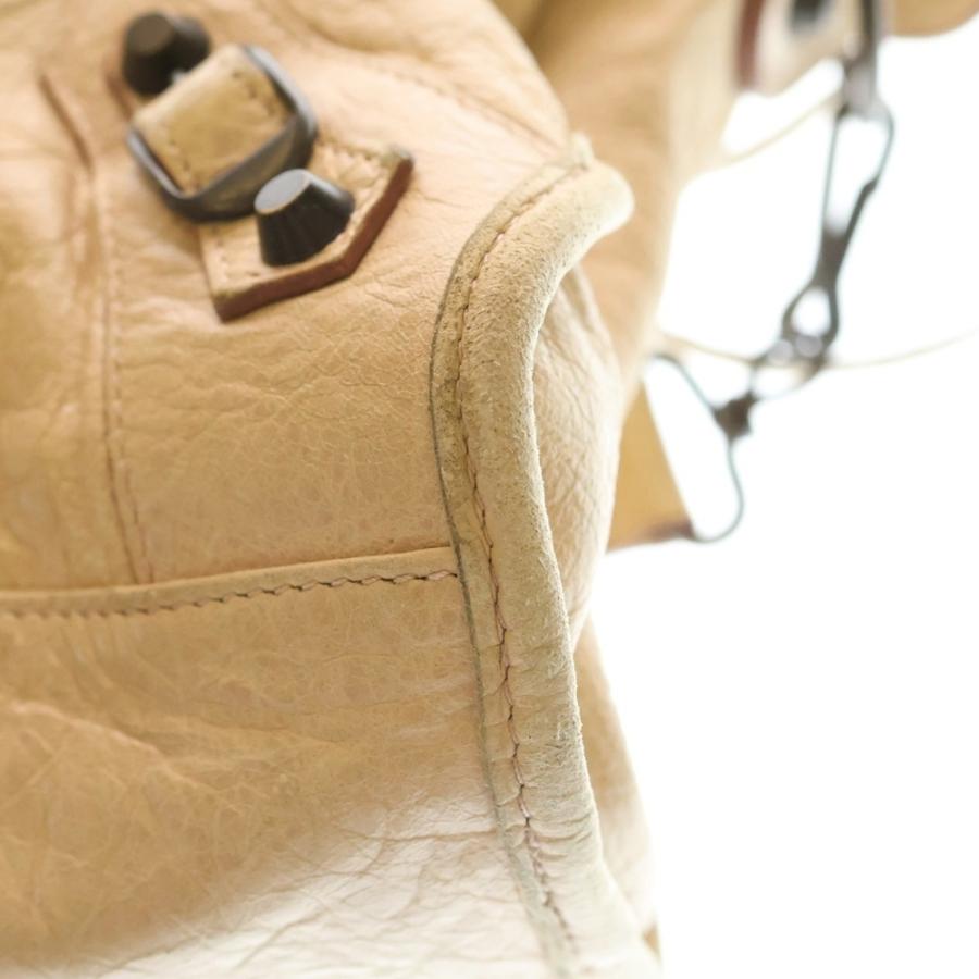 BALENCIAGA The City 115748 2way バッグ ベージュ Balenciaga The City 115748 Shoulder Hand Tote Bag Champagne