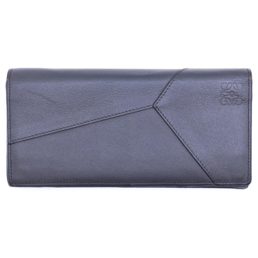 【美品】 335 LOEWE ロエベ パズル 2つ折り長財布 LOEWE（ロエベ） 二つ折り長財布 パズル ロングウォレット カード
