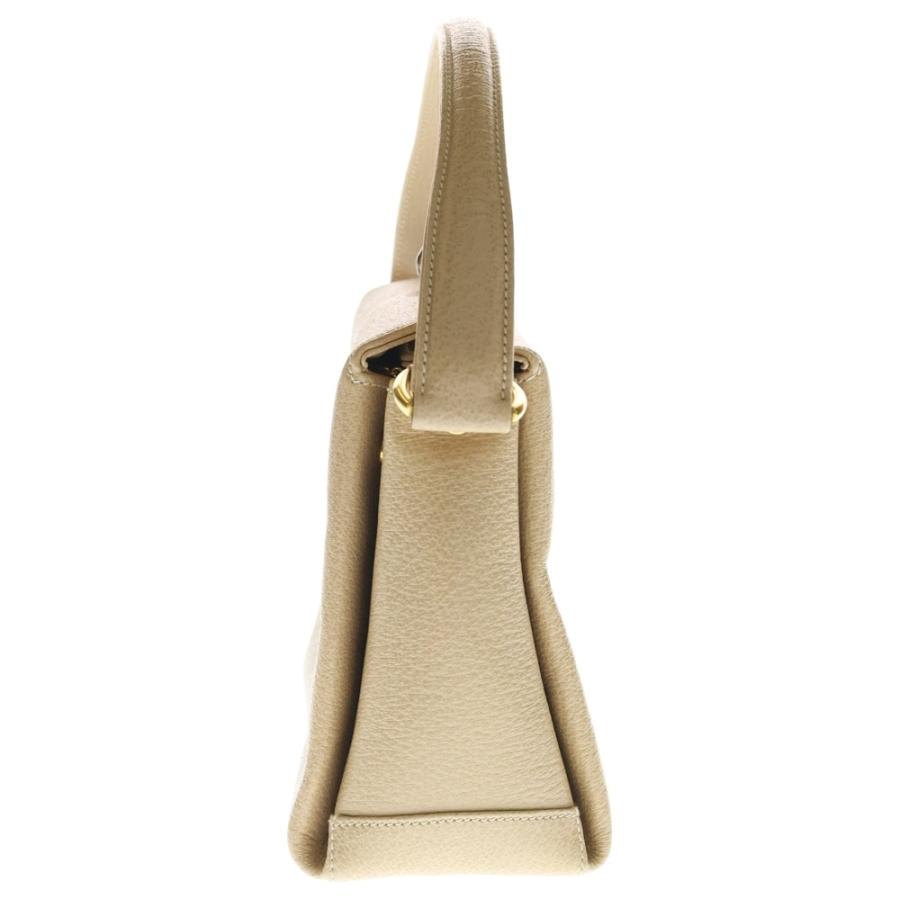 GUCCI グッチ バンブー レザー 2WAYバッグ ハンドバッグ ベージュ 000330175 GUCCI（グッチ） バンブー レザー 2WAYバッグ ハンドバッグ ベージュ