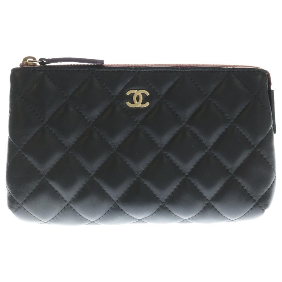 CHANEL（シャネル） マトラッセ ココマーク キルティング ポーチ