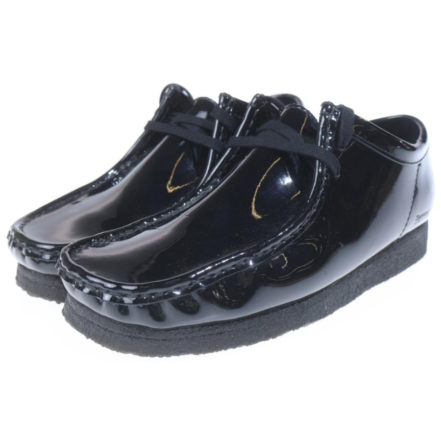 Supreme（シュプリーム） ×Clarks Patent Leather Wallabee クラークス