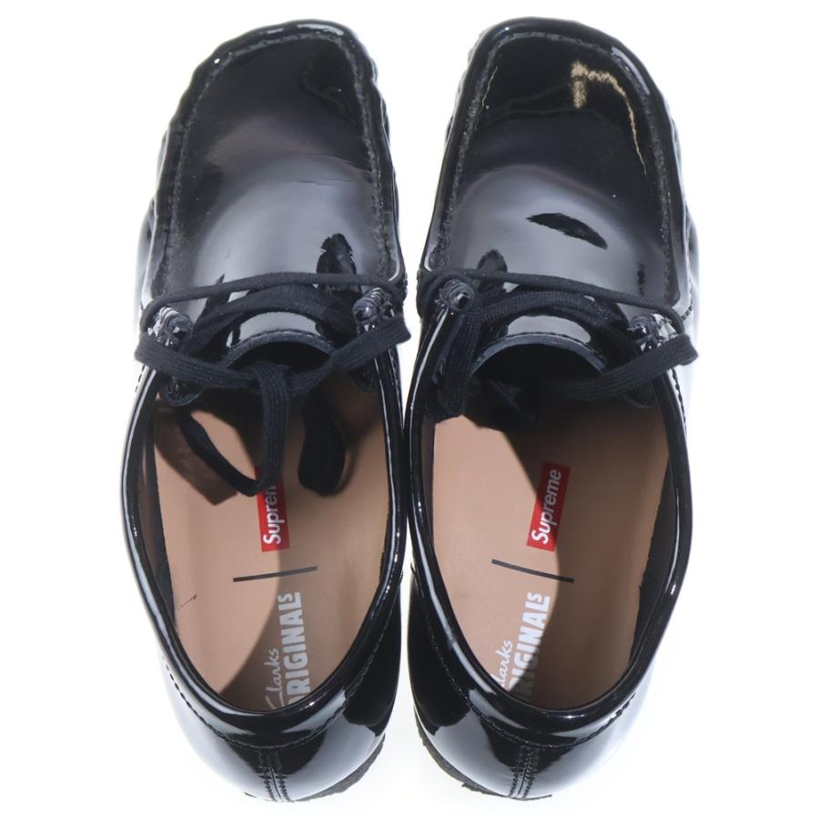 Supreme（シュプリーム） ×Clarks Patent Leather Wallabee クラークス
