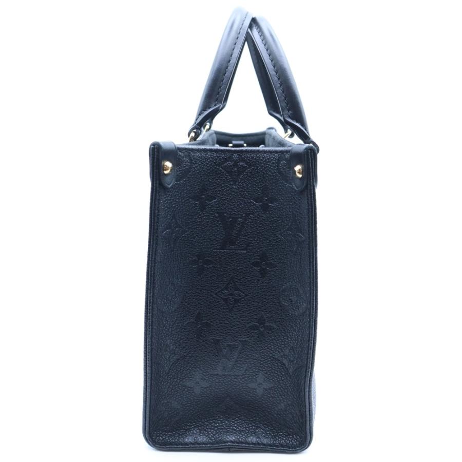 LOUIS VUITTON ルイヴィトン アンプラント オンザゴーPM 2WAYバッグ ハンドバッグ ショルダーバッグ トートバッグ ブラック レザー M45653 ゴールド金具 LOUIS VUITTON（ルイ・ヴィトン） アンプラント オンザゴーPM 2WAY
