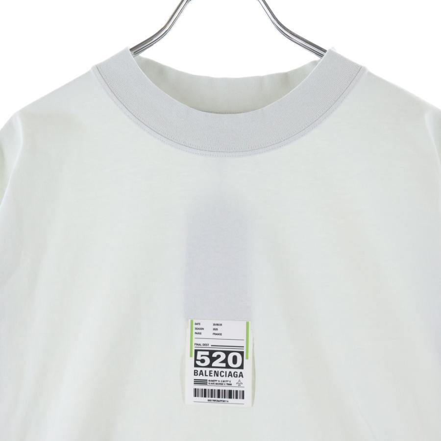 BALENCIAGA（バレンシアガ） Flight Seal Logo Tee フロントロゴ