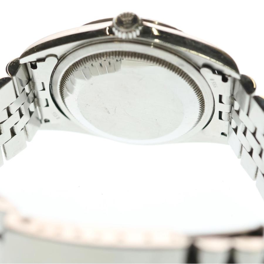 ロレックス Rolex 腕時計 デイトジャスト 69174 サンレイ ブルー文字盤 デイト K18WG SS 自動巻き 【中古】 ロレックス Rolex 腕時計 デイトジャスト 69174 サンレイ ブルー文字盤