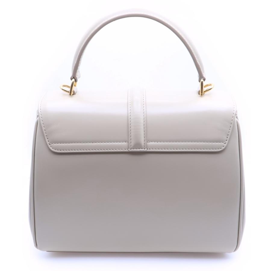 CELINE セリーヌ スモール16セーズ 2WAYバッグ ショルダーバッグ ハンドバッグ アイボリー カーフスキン ゴールド金具 CELINE（セリーヌ） スモール16セーズ 2WAYバッグ ショルダーバッグ