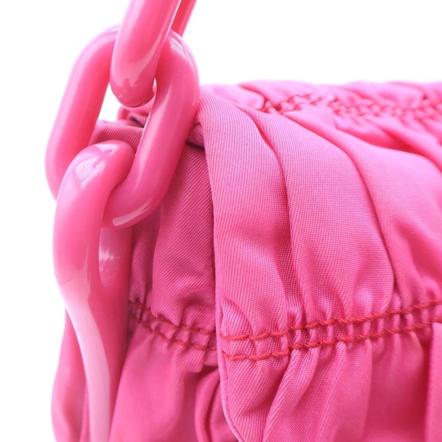 PRADA（プラダ） テスート ギャザー チェーンショルダーバッグ ワン 
