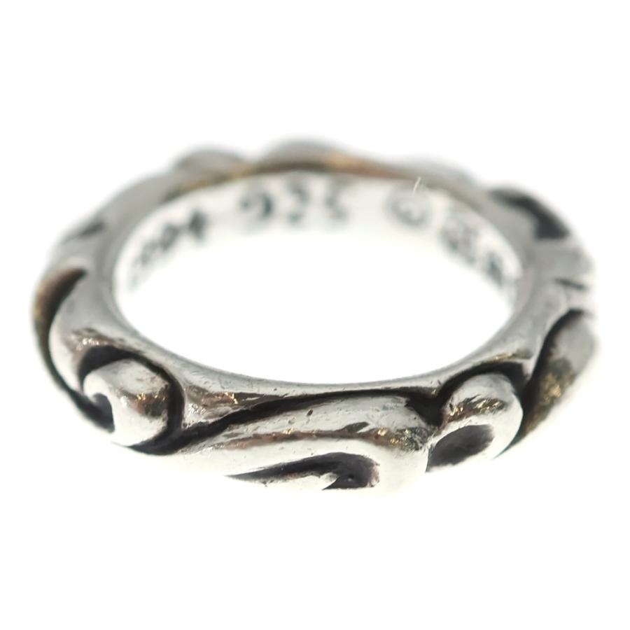 ！CHROME HEARTS クロムハーツ スクロール バンド リング　15号 CHROME HEARTS（クロムハーツ） SCRL BAND スクロールバンド リング